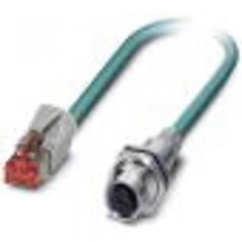 Cavo patch RJ45 S/FTP 0,50 m Blu Phoenix Contact