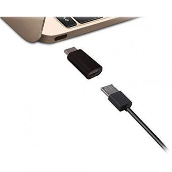 Jivo Micro USB to USB-C Cable Adapter - Black