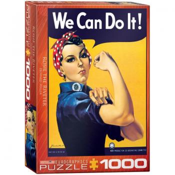 Legpuzzel Eurographics Rosie The Riveter (1000)