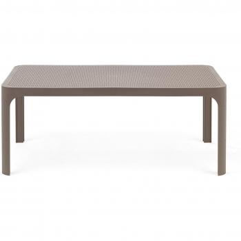 Tavolino Esterno NET Table 100 Tortora