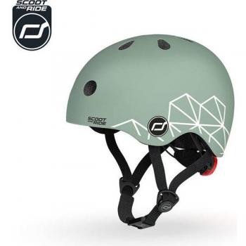 Capacete Scoot&Ride Green Lines XXS/S (45-51cm)