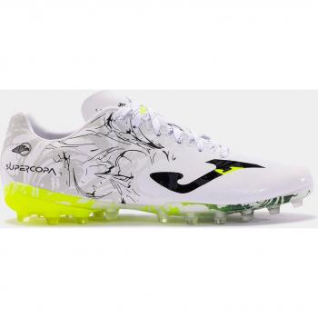 Joma Super Copa 24 SUPS AG – Chaussures blanches pour foot, homme, 44