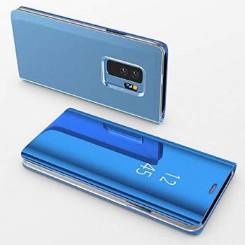 Housse Coque Miroir Bleu Phonillico® Galaxy A20E Protection Ultime