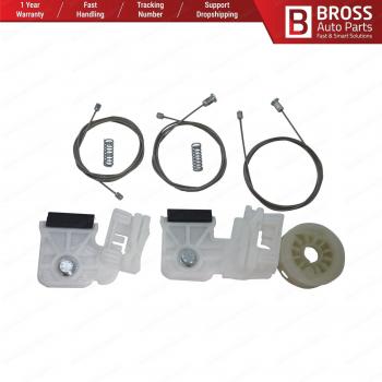 Bross BWR5218 Window Regulator Repair Set for Front Right Door