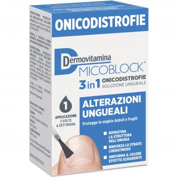 Pasquali Dermovitamina Micoblock 3 In 1 Onicodistrofie Alterazioni Ungueali 7 Ml