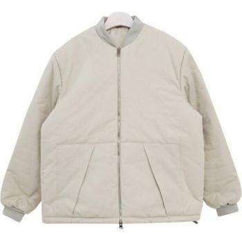 Abrigo acolchado de algodón para hombre, chaqueta corta de manga larga con cremallera, ideal para otoño e invierno