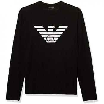 Emporio Armani Men's Noir Long Sleeve T-Shirt – Youlane Edition