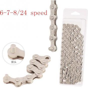 Cadena de acero al carbono para bicicletas de carretera de 6 a 11 velocidades