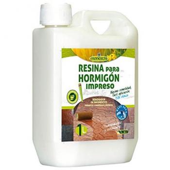 Resina Monestir de 1L para Hormigón Impreso - Fórmula a Base de Agua, Protectora e Impermeabilizante