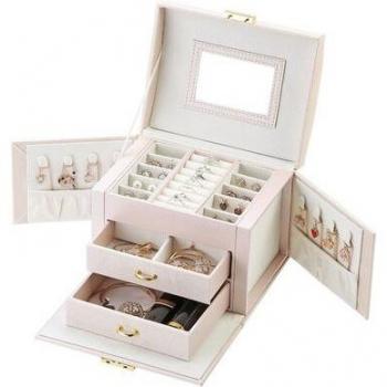 Guanya Earring Ring Necklace Jewelry Box