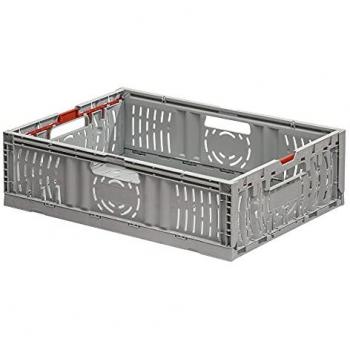 Boîte Pliante et Empilable NE 6417 en Qualité Alimentaire DENOX-FAMESA 60x40x17 Cm