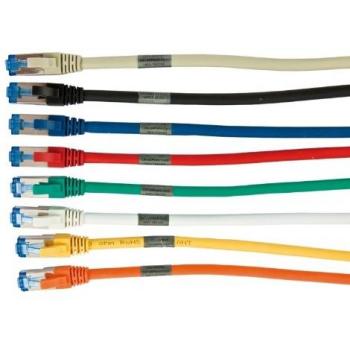 Patchkabel RJ45, CAT6A 500Mhz, 25m, weiss, S-STP(S/FTP), AWG26, LSZH, Synergy 21