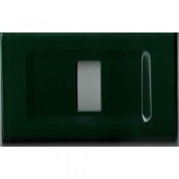 Plaquette de Couverture Bticino Vert Foncé
