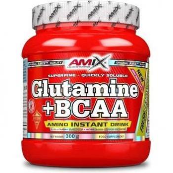 Amix Glutamine + BCAA Saveur citron vert 300 g