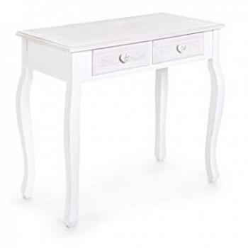 Meuble de rangement Charlene 2 tiroirs blanc