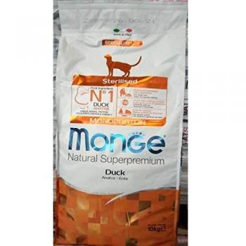 Monge Cat Superpremium Sterilised con Anatra - 10kg