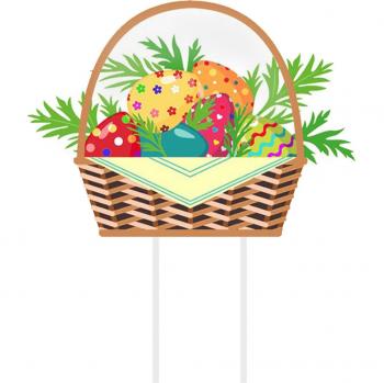 Easter Chick Yard Sign