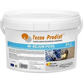 Mortier Flexible pour Piscines M-REJUN POOL 5 Kg - Blanc