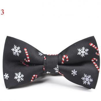 Corbata de lazo para niños diseño navideño