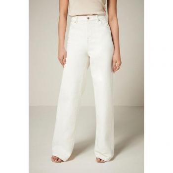 Next Caprijeans Modische Culotte mit zwei Knöpfen