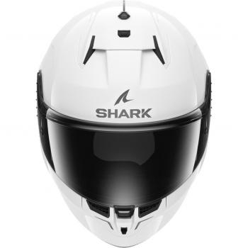 Casque Intégral Shark D-Skwal 3 Blank Blanc-Azur