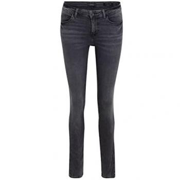 Pantalones Vaqueros Mujer Guess Curve X en Denim Gris