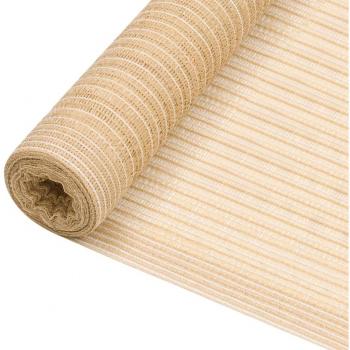Mreža za privatnost bež 1,2 × 10 m HDPE 75 g/m²