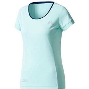 Camiseta de Tenis Adidas Court para Mujer, Azul