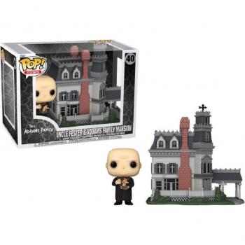 Funko Pop Town Zio Fester & La Villa Della Famiglia Addams La Famiglia Addams
