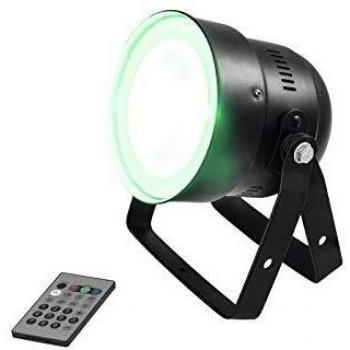 PAR-Spot mit 25-Watt-COB-LED (RGB) & verstellbaren Abstrahlwinkel (60°/20°)