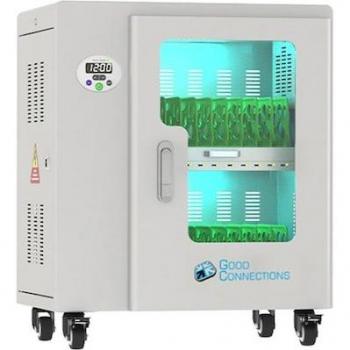 Good Connections GC ANTARES PRO T20C Ladewagen bis 11 USB-C 30W PD3.0 UVC-Desinfektion grau (696 W, Power Delivery 3.0, Power Delivery), USB Ladegerät, Weiss
