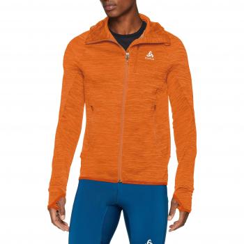 Odlo Sweatshirt à Capuche Steam pour Homme, Coloris Hawaiian Sunset mélange, Taille Fabricant L