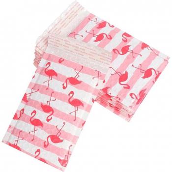 Flamingo Self-Sealing Bubble Mailers 10pcs