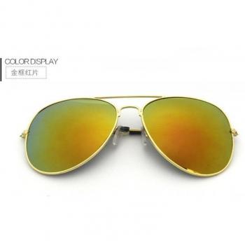 Gafas Vintage de Sol con Montura Metal Piloto