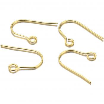 Aiovlo 100pcs Stainless Steel French Ear Wires