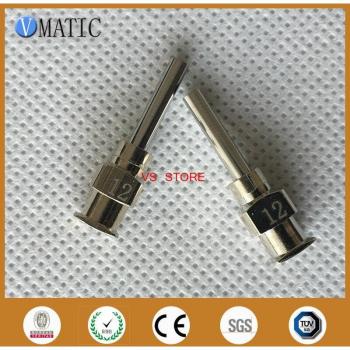 12Pcs 0.5'' Stainless Steel 12G Needle Tips