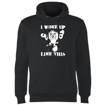 Looney Tunes “I Woke Up Like This” Small Black Hoodie