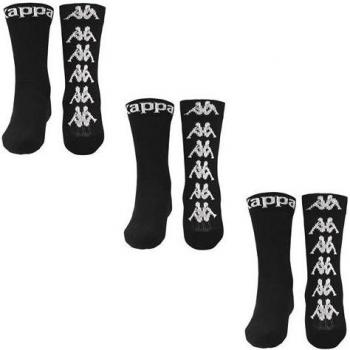 Kappa Calzettoni Unisex Nero – ATEL 3Pack