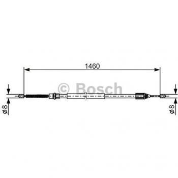 Bosch Parking Brake Cable BC508