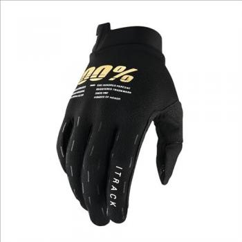 Guanti Cross 100% iTrack Nero Uomo