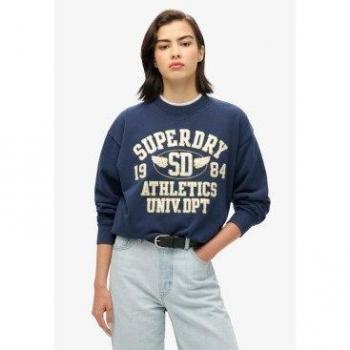 Sudadera suelta Superdry mujer College Script