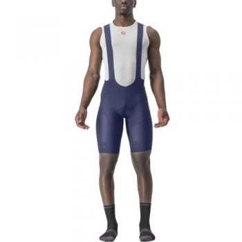 Castelli Superleggera Bibshort Herren Trägerhose mit Polster Belgisch Blau S