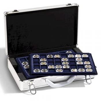 L6 Aluminum Cargo Coin Holder – Silver, 6-Tray Version
