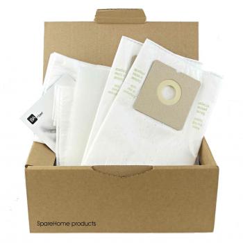 10 Bolsas + 2 microfiltros para aspiradores Fagor Modelos: RA301, VCE145, VCE300 Triton, VCE301 Triton, VCE302 Triton, VCE303 Triton, VCE302 Nano, VCE802 DEBA, VC9108 Triton