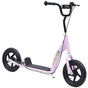 HOMCOM Kinderroller mit Anti-Rutsch Trittfläche