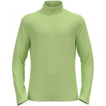 Odlo Roy Mid Layer für Herren, Halbreißverschluss, L, grün