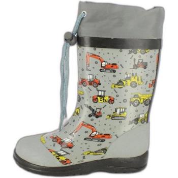 Botas Beck Baustelle Antracita con Detalles Amarillos