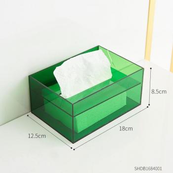 Transparent Tissue Box