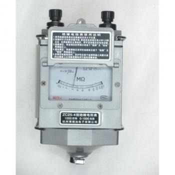 ZC25-4 Megger-Megohmmeter für Widerstandsmessung – Kunststoffgehäuse