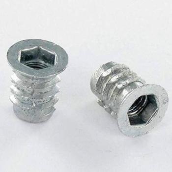 Écrou Creux Hexagonal M8 14x25 Clé 8 Zamak